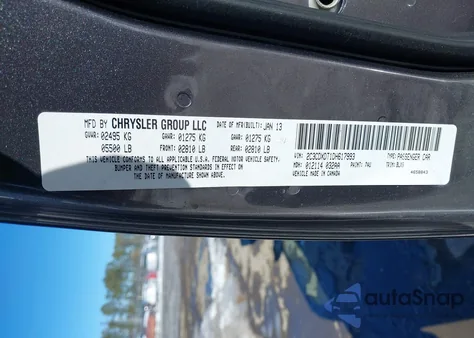 2013 Dodge Charger R/T Plus z USA, uszkodzony, nr VIN 2C3CDXDT1DH617993